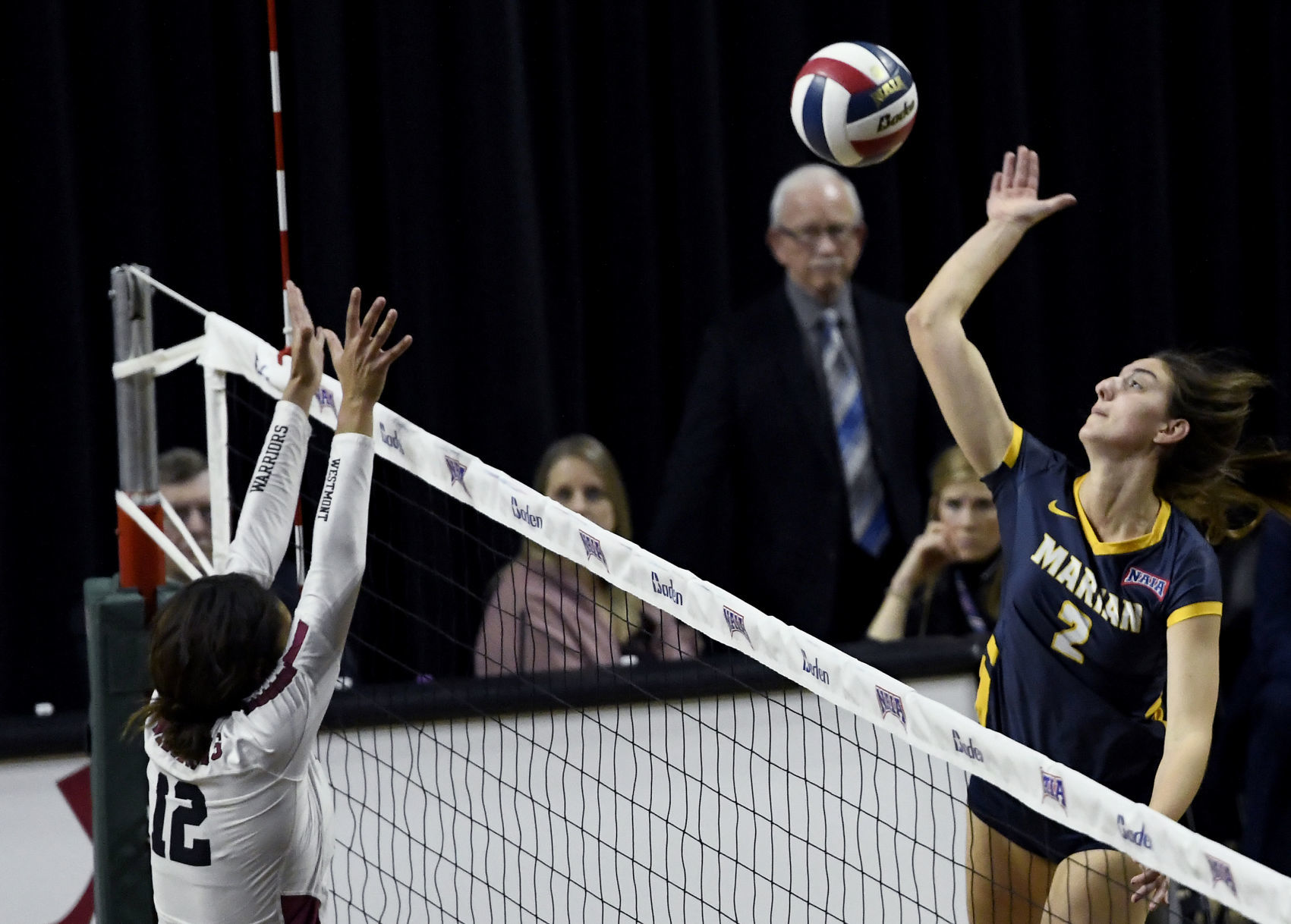 Marian defeats Westmont 3-0 for NAIA volleyball championship title